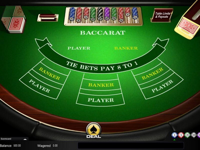 Luật chơi Baccarat đơn giản